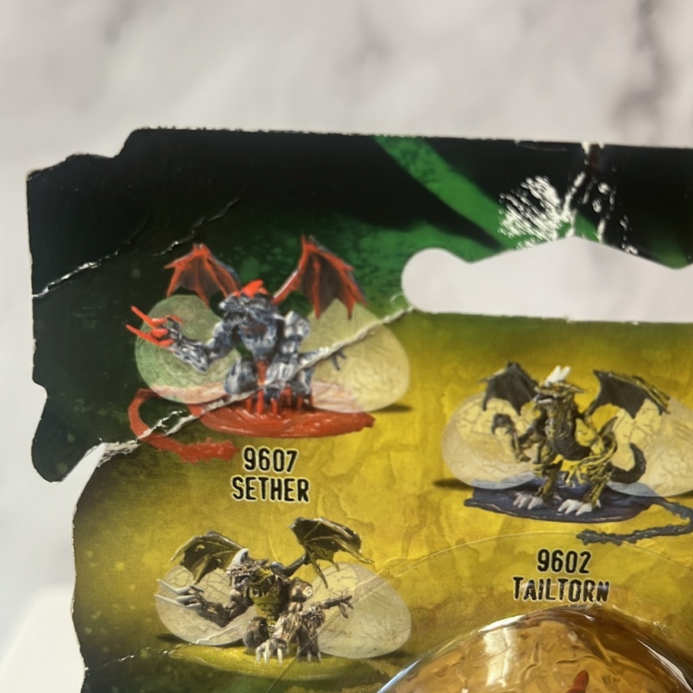 NIP Mega Bloks Plasma Dragons #9608 Crymson Vulcan Fire 2005 - Picture 8 of 8